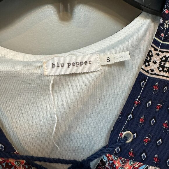 BLU PEPPER | Sleeveless Western Swing Dress Size Small - Picture 4 of 9